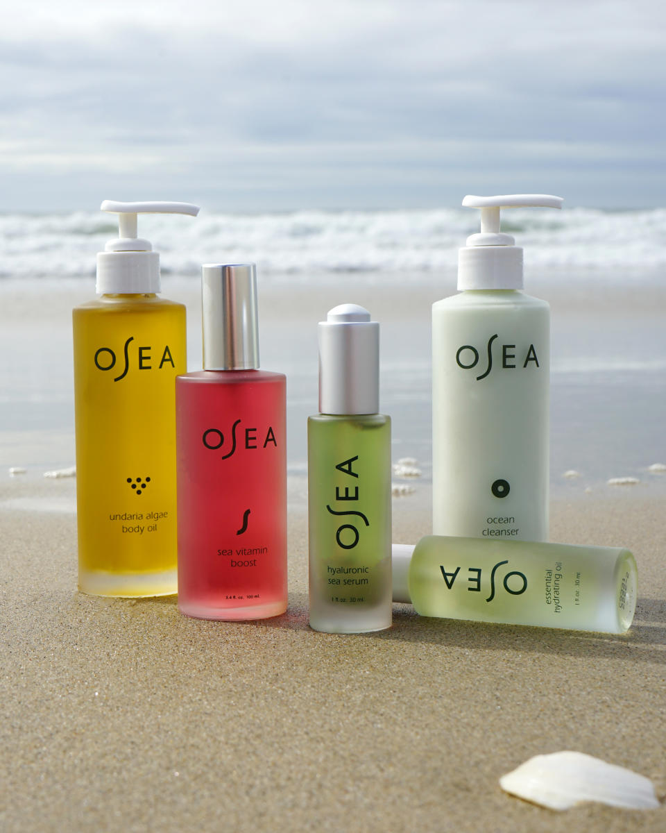 Osea’s skin care range. - Credit: courtesy of Osea