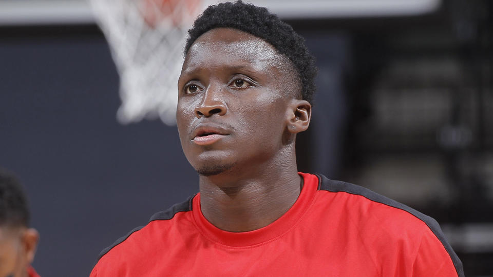 Having been traded to the Miami Heat, shooting guard Victor Oladipo's fantasy value is likely to take a hit. (Photo by Rocky Widner/NBAE via Getty Images)