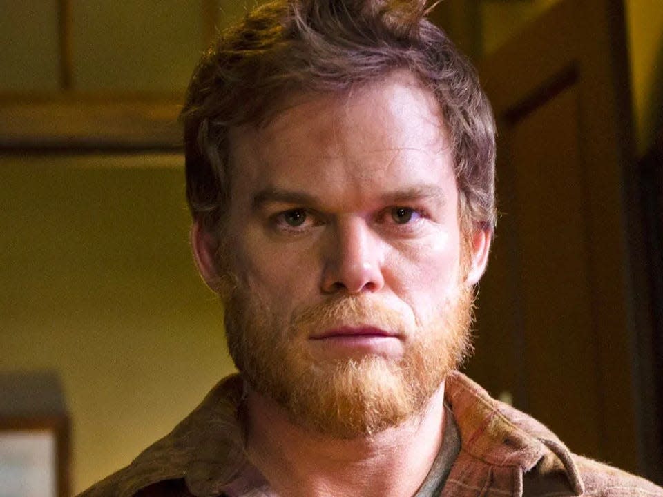 Michael C. Hall in a screenshot from the "Dexter" series finale