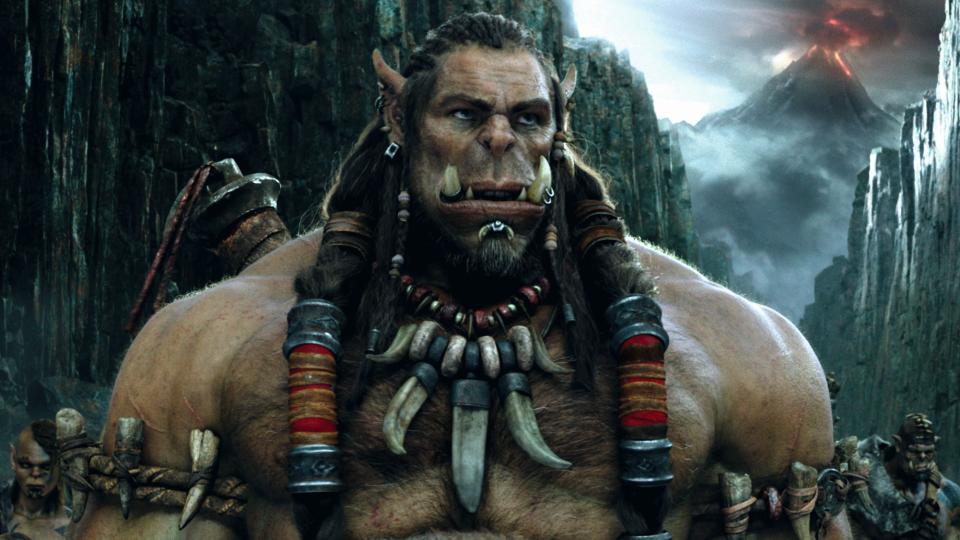 An orc from the Warcraft movie