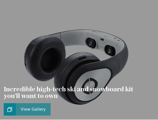 Incredible high-tech ski and snowboard kit you'll want to own