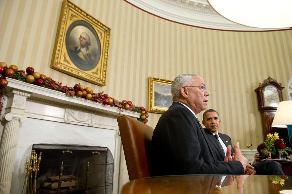 Colin Powell Barack Obama