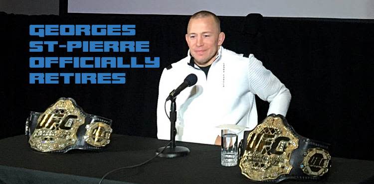 Georges St-Pierre Officially Retires