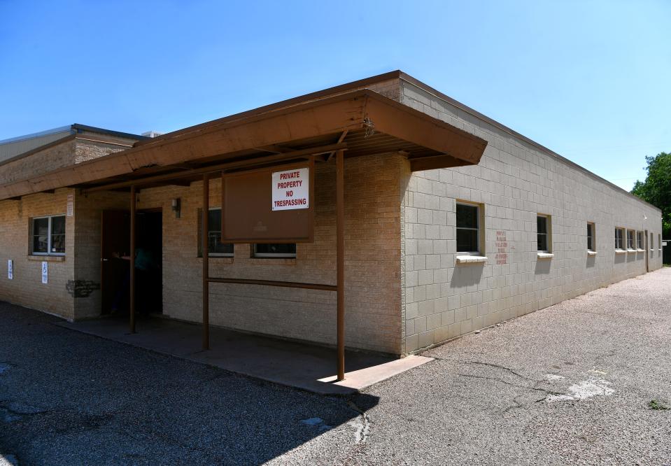 The building opposite the Abilene Salvation Army’s building on Butternut Street on May 23. The site will be used for a expanded office space.