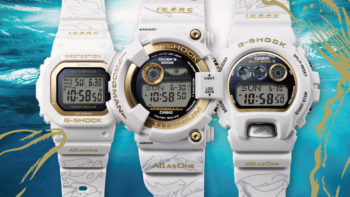 G-SHOCK  Dolphin\u0026whale　CASIO買い換えのため出品しました