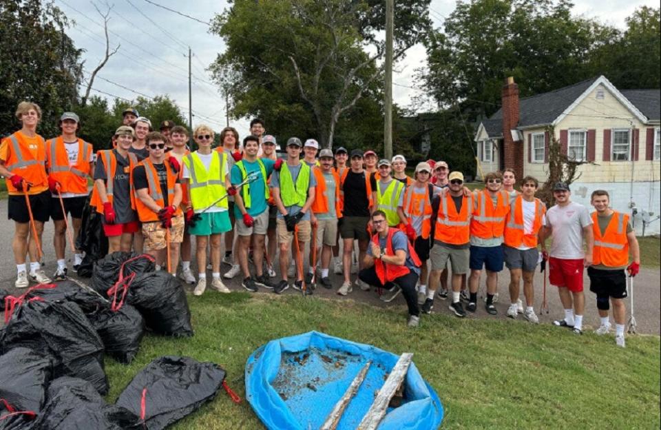 A job well done. Volunteers from the recent East Knoxville Community Cleanup hosted by Keep Knoxville Beautiful after their three hours of hard work. Sept. 16, 2023