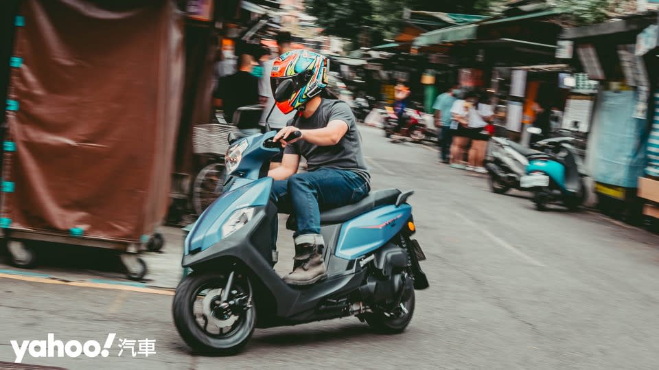 靈巧的反應宛若100c.c.車型，但擁有著125的體格和力道。