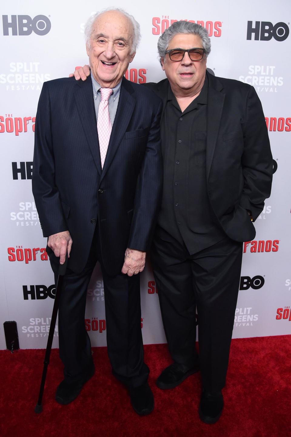 Jerry Adler and Vincent Pastore