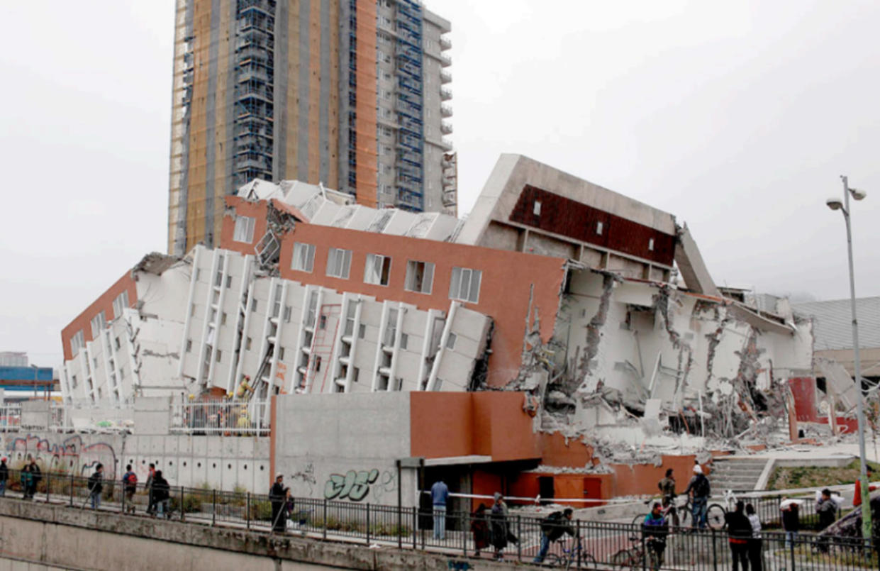 The devastating 2010 Chile earthquake and tsunami that destroyed 370,000 homes