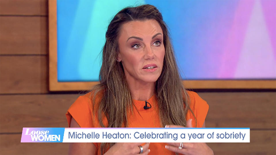 Michelle Heaton on Loose Women (ITV)