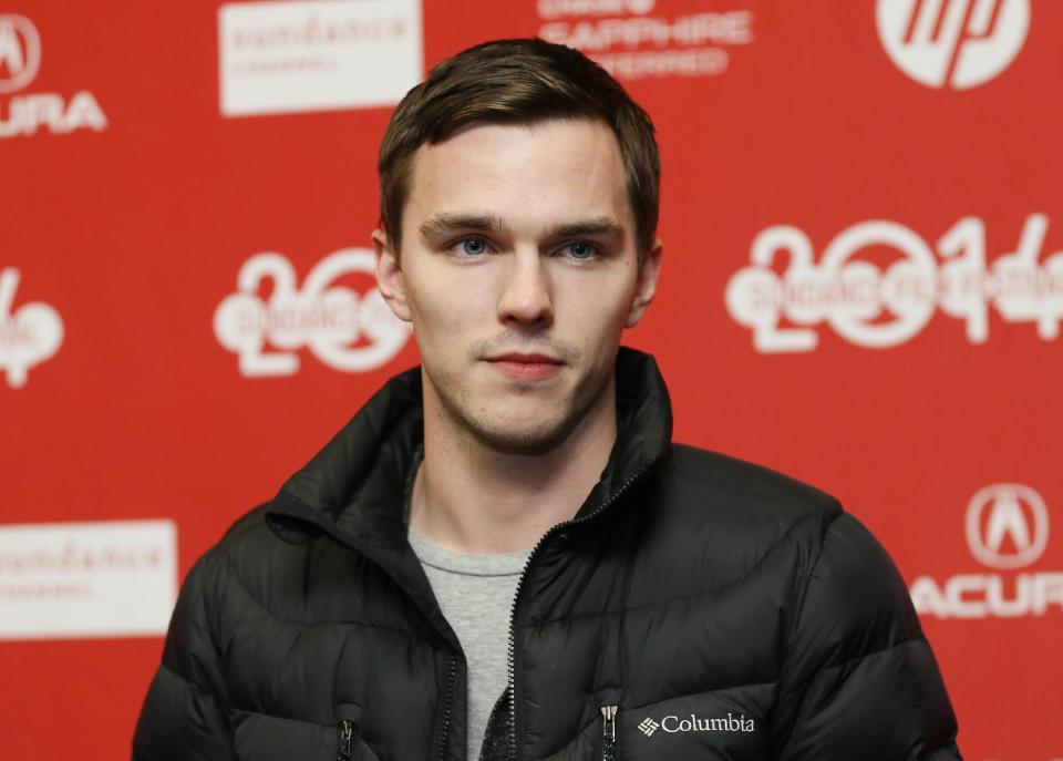 Cast member Nicholas Hoult poses at the premiere of the film "Young Ones" during the 2014 Sundance Film Festival, on Saturday, Jan. 18, 2014 in Park City, Utah. (Photo by Danny Moloshok/Invision/AP)