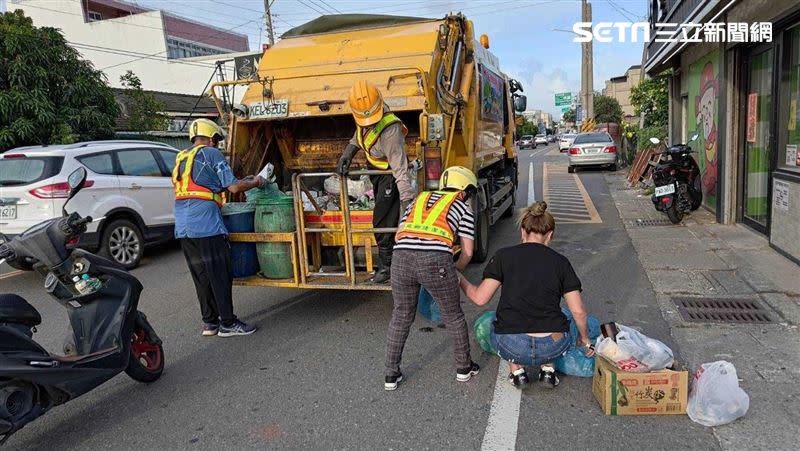 彰化「整車退運」累死清潔隊，目前已有17車被退，累計垃圾量高達340噸。（圖／彰化縣環保局提供）