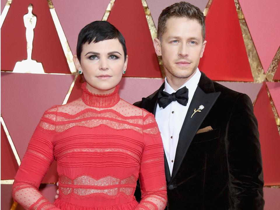 Ginnifer Goodwin Josh Dallas (Once Upon A Time) Oscars 