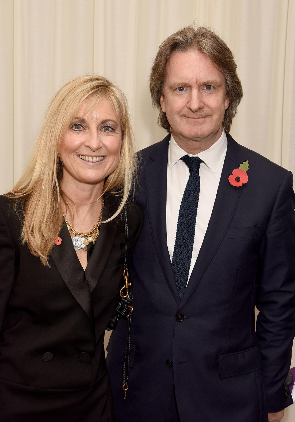 LONDON, ENGLAND - OCTOBER 31:  Fiona Phillips and Martin Frizell attend the Daily Mirror Pride of Britain Awards in Partnership with TSB at The Grosvenor House Hotel on October 31, 2016 in London, England. The show will be broadcast on ITV on Tuesday November 1st at 8pm.  (Photo by Dave J Hogan/Dave Hogan/Getty Images)