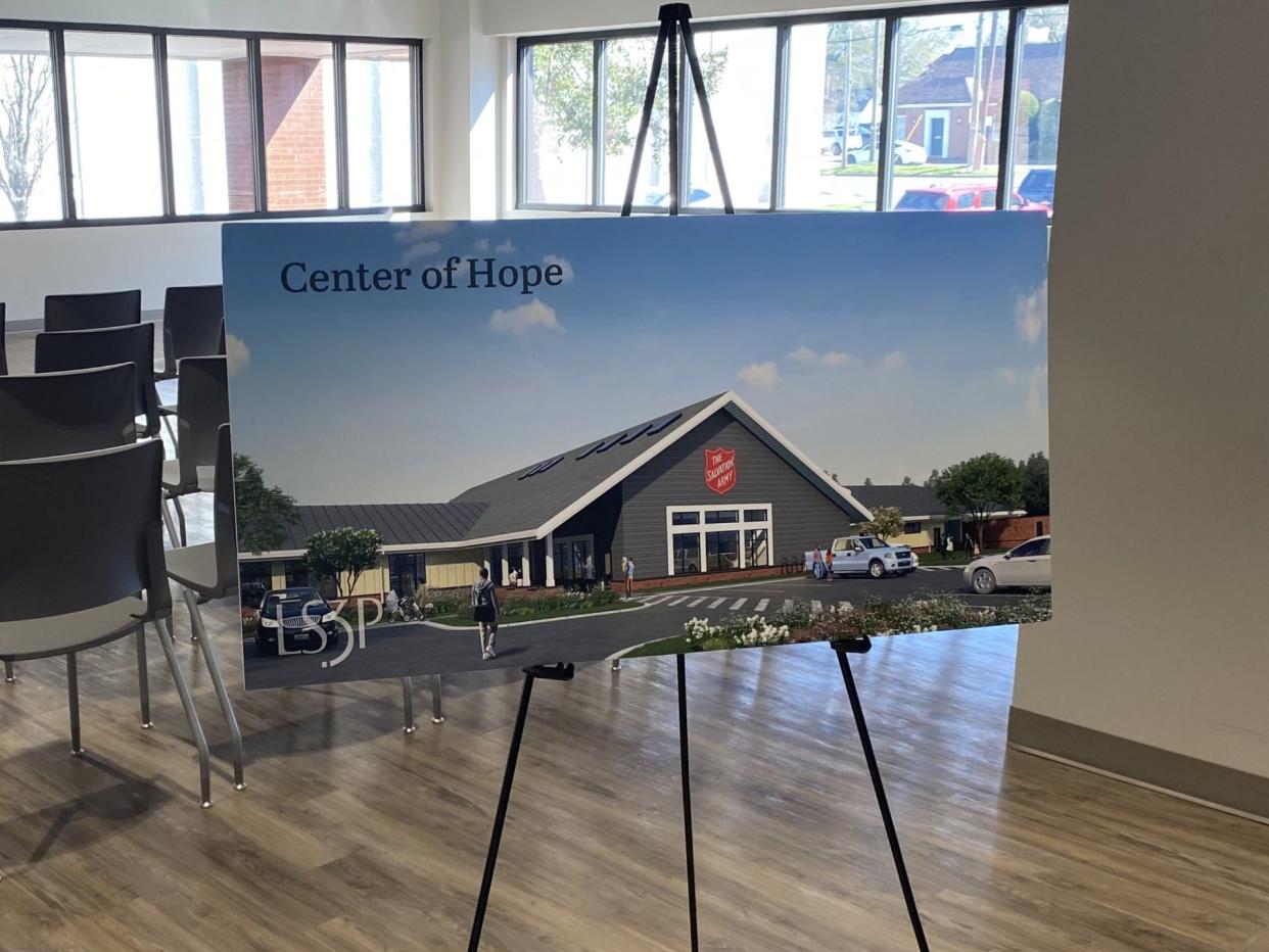 The Salvation Army of the Cape Fear announced the groundbreaking on its newest facility, the Center of Hope on Thursday, March 14.