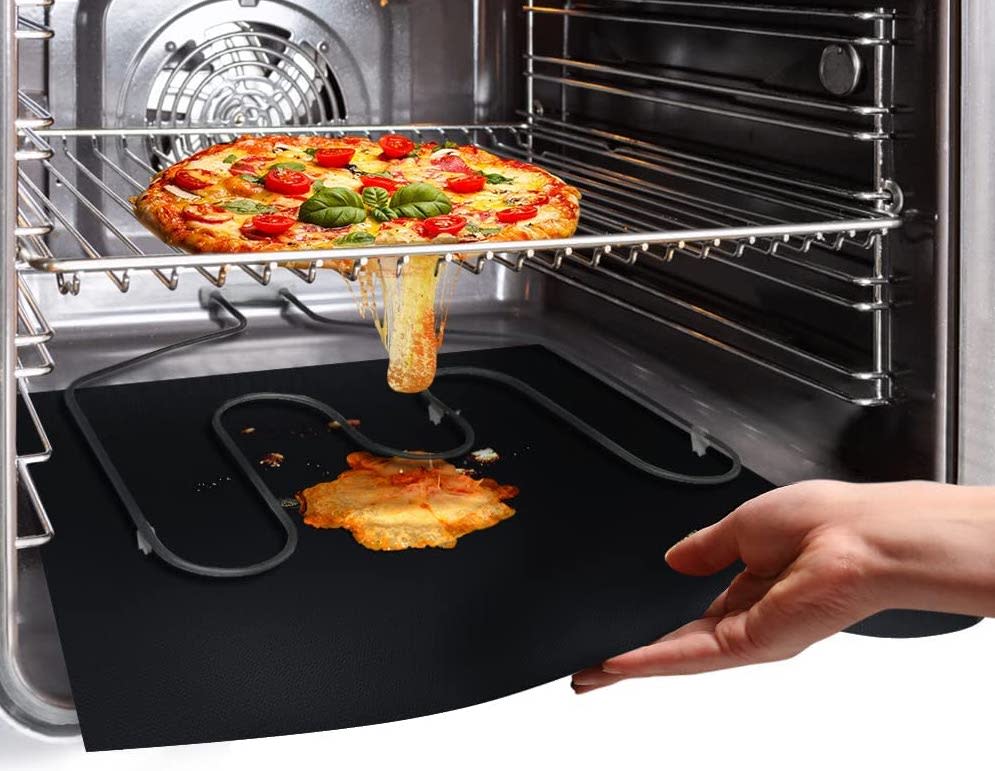 ThreadNanny Heavy Duty Oven Liners for Bottom of Oven | 2 Pack 