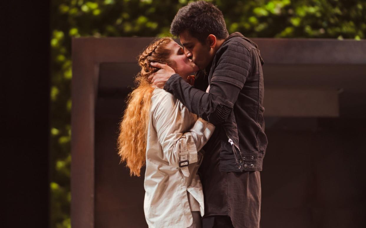 Bally Gill and Karen Fishwick in the RSC's Romeo and Juliet - Topher McGrillis