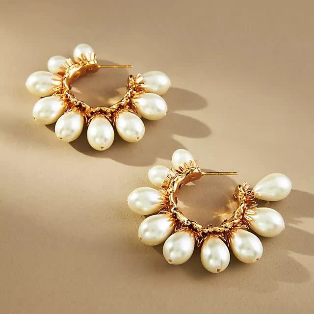 <p><a href="https://go.redirectingat.com?id=74968X1596630&url=https%3A%2F%2Fwww.anthropologie.com%2Fshop%2Ffloral-hoop-pearl-earrings&sref=https%3A%2F%2Fwww.womansday.com%2Fstyle%2Ffashion%2Fa19375288%2Fwhat-to-wear-easter-sunday%2F" rel="nofollow noopener" target="_blank" data-ylk="slk:Shop Now;elm:context_link;itc:0;sec:content-canvas" class="link ">Shop Now</a></p><p>Floral Hoop Pearl Earrings</p><p>anthropologie.com</p><p>$48.00</p>