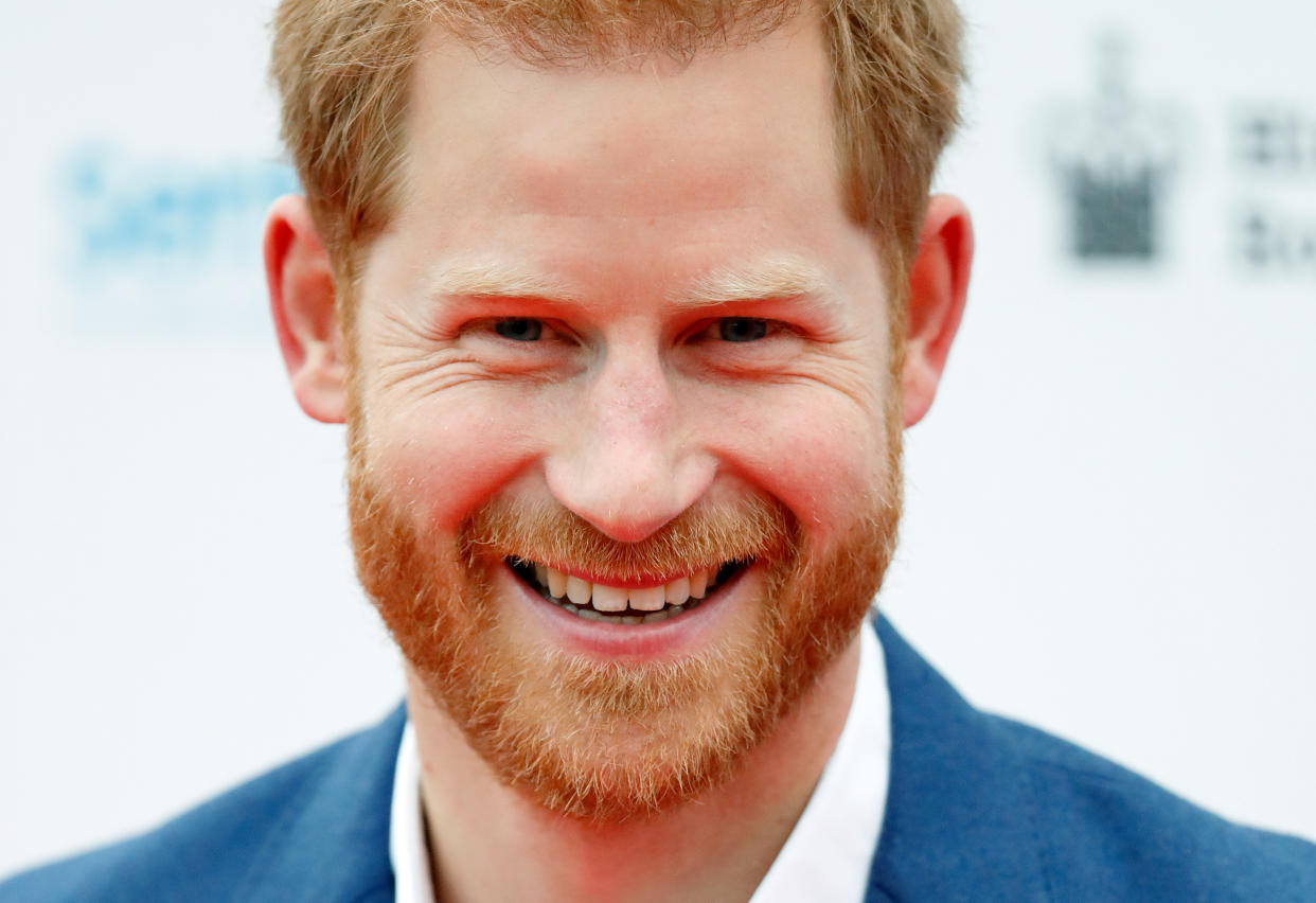 LONDON, UNITED KINGDOM - JUNE 11: (EMBARGOED FOR PUBLICATION IN UK NEWSPAPERS UNTIL 24 HOURS AFTER CREATE DATE AND TIME) Prince Harry, Duke of Sussex attends the Sentebale Audi Concert at Hampton Court Palace on June 11, 2019 in London, England. The charity Sentebale was founded by Their Royal Highnesses The Duke of Sussex and Prince Seeiso Bereng Seeiso of Lesotho in 2006. (Photo by Max Mumby/Indigo/Getty Images)