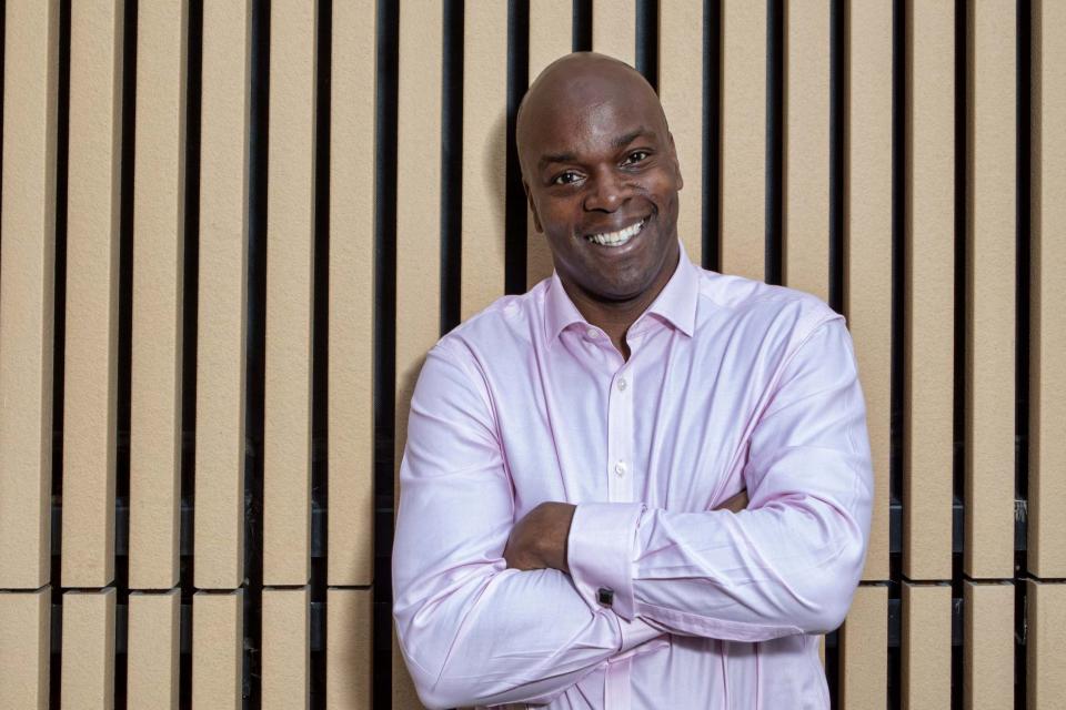 Shaun Bailey, Conservative Mayoral Candidate photographed in Westminster (Adrian Lourie)