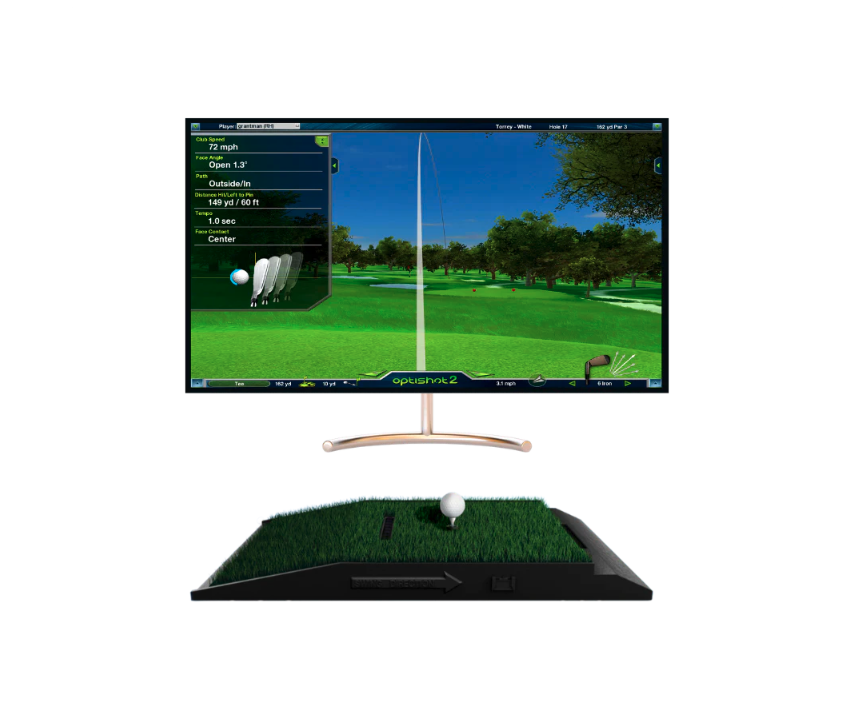 OptiShot2 golf simulators, home golf simulators