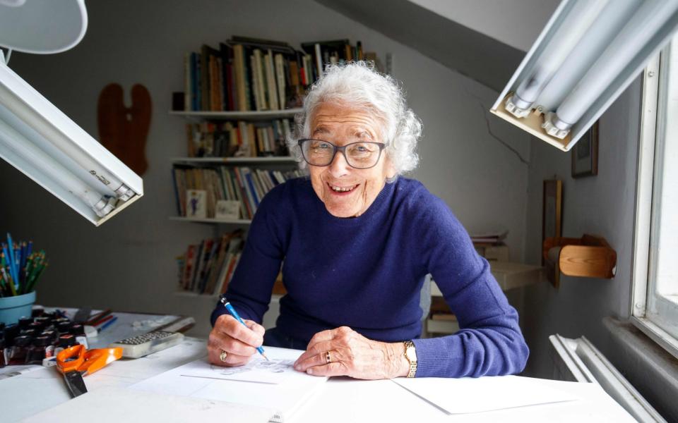 The Tiger Who Came to Tea, Judith Kerr's first book, remains popular more than 50 years since she first published it - Tolga Akmen/AFP/Getty Images