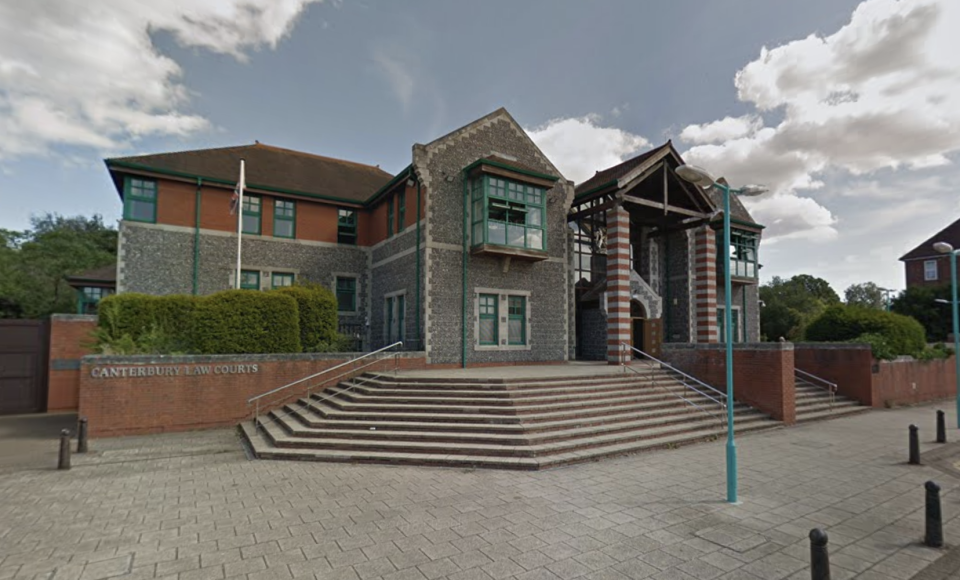 Elkabbass denies the charges at Canterbury Crown Court. (Google Maps)