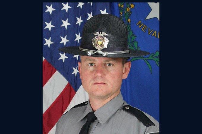 Nevada State Police Sgt. Michael Abbate was fatally hit by an SUV early Thursday morning in Las Vegas. Photo courtesy of Nevada State Police