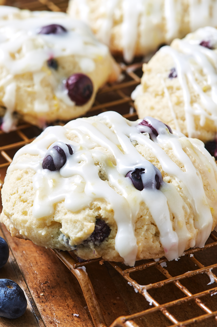 Blueberry Cream Cheese Cookies