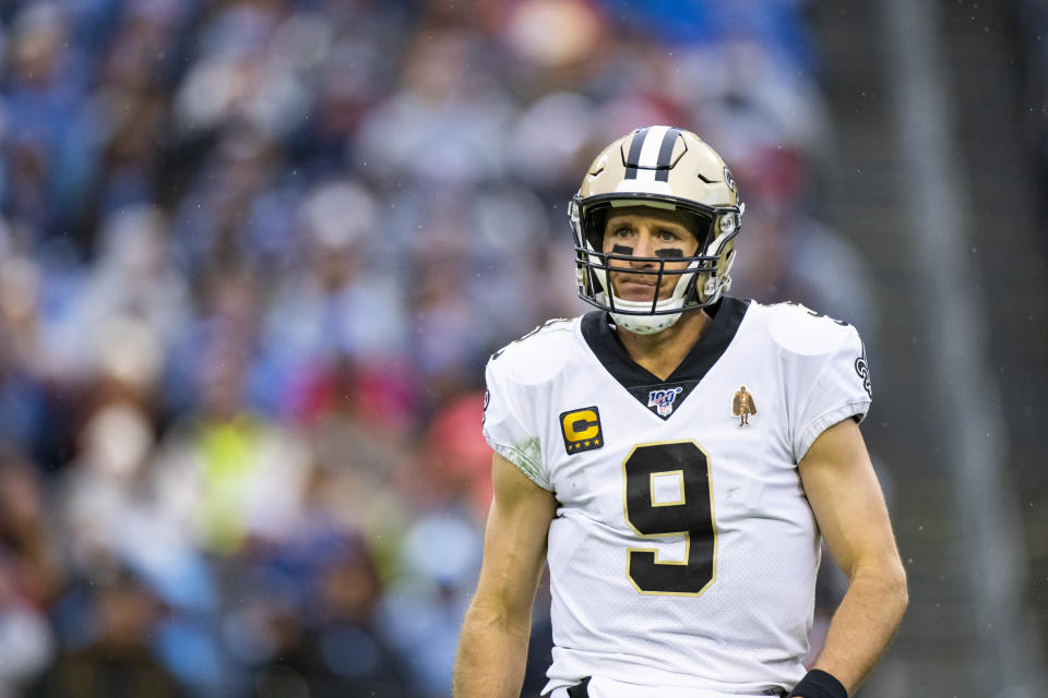 Drew Brees promised to "do better" as an ally after backlash over his player-protest stance. (Photo by Brett Carlsen/Getty Images)