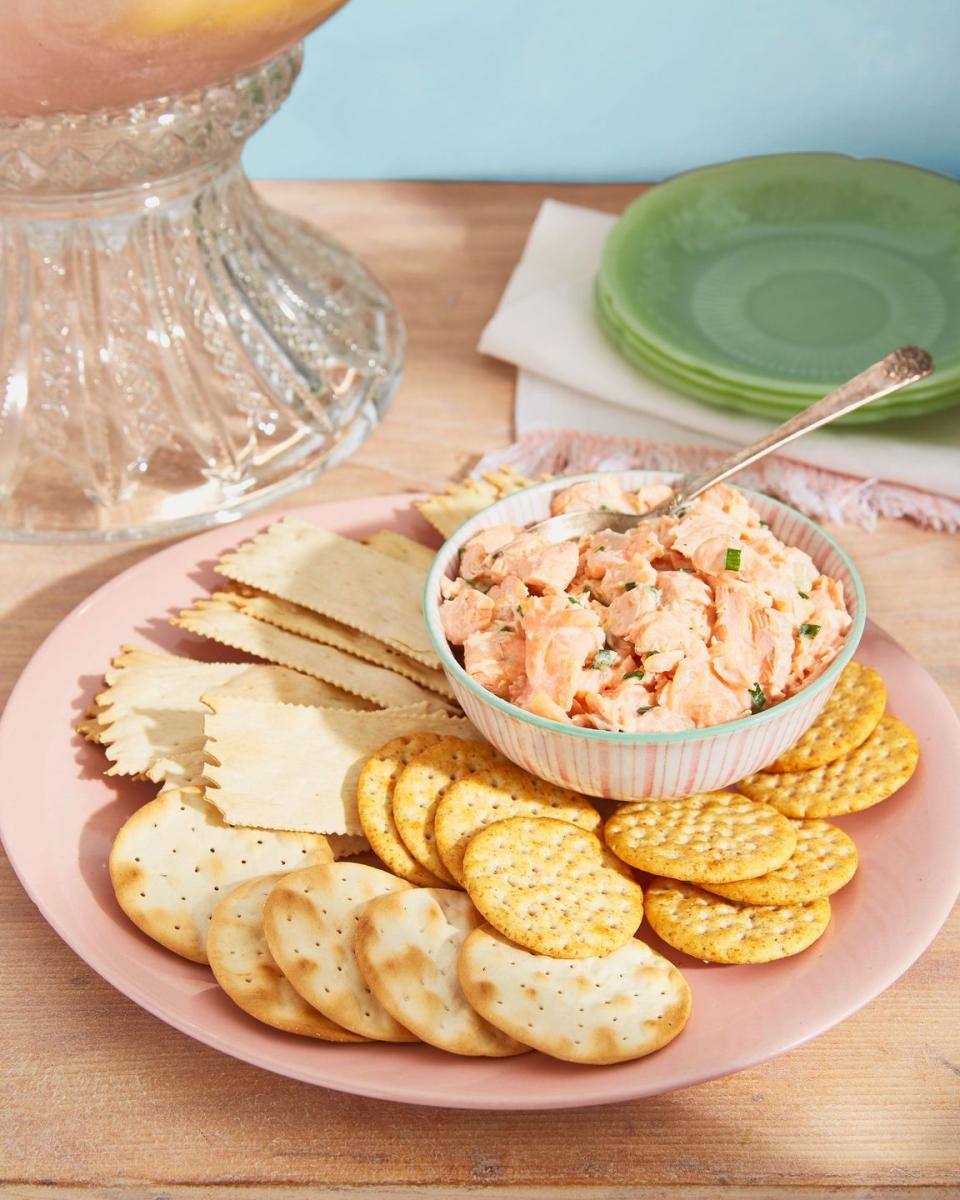 salmon rillettes