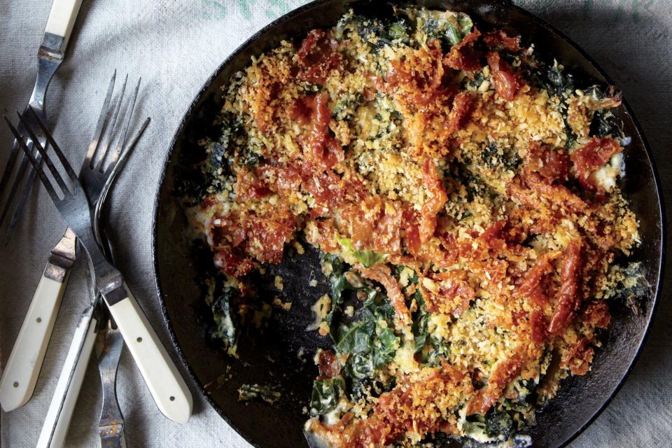 Collard Green Gratin