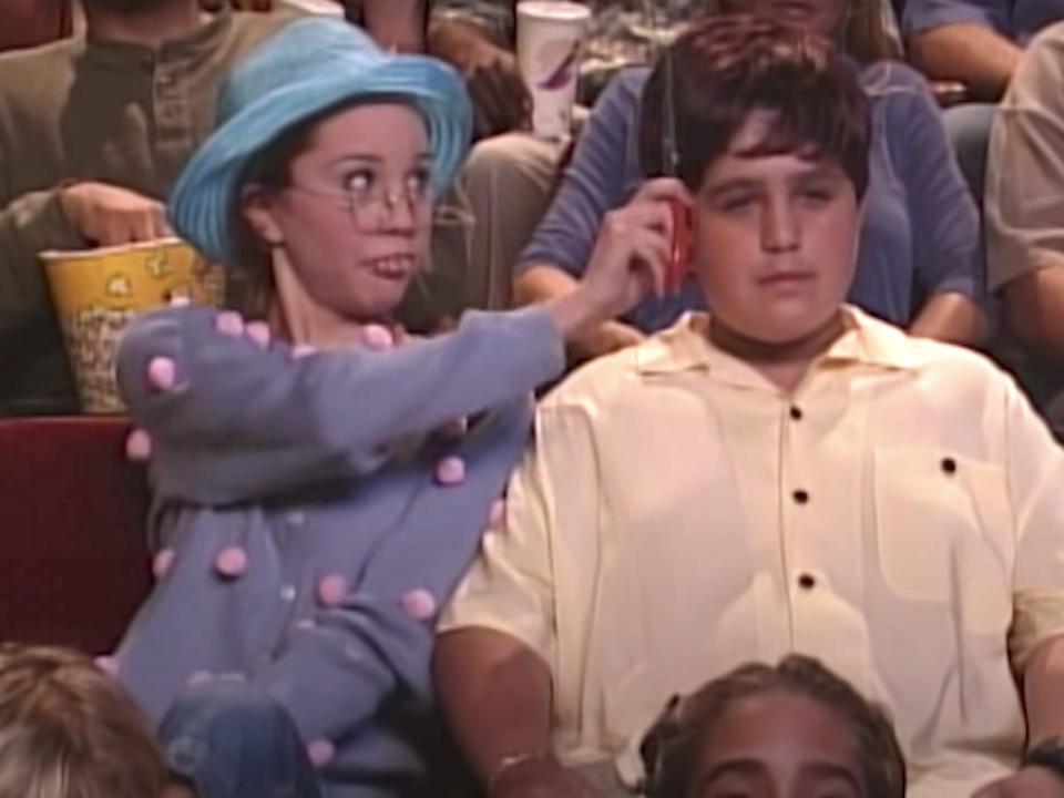 Amanda Bynes and Josh Peck in "The Amanda Show."