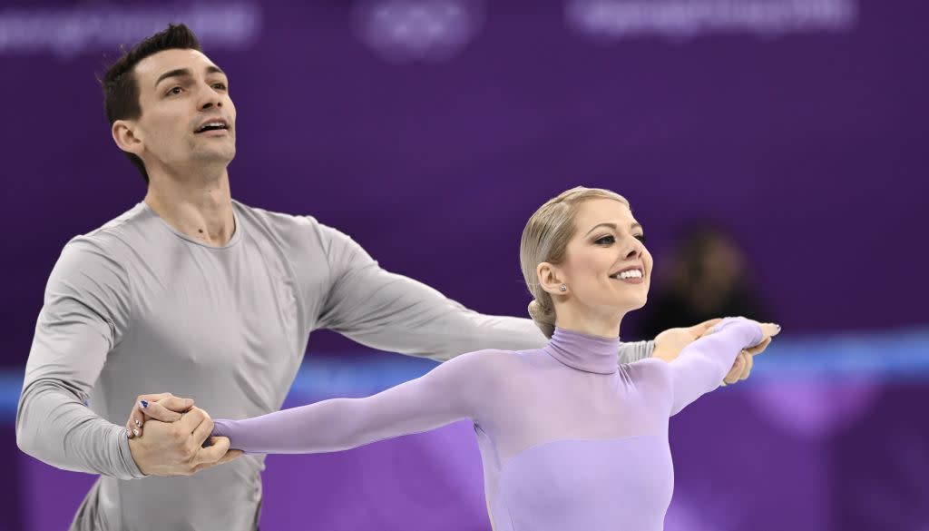 Married in 2016, Chris Knierim and Alexa Scimeca Knierim had a tough path to the 2018 Winter Olympics. (Getty)