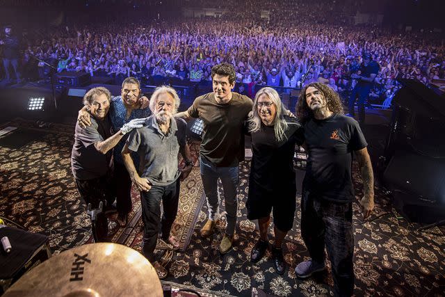 <p>Jay Blakesberg</p> Mickey Hart, Oteil Burbridge, Bob Weir, John Mayer, Jeff Chimenti and Jay Lane