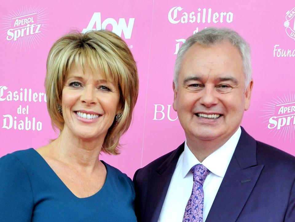 Rauth Langsford and Eamonn Holmes were dropped by ‘This Moring’ in 2021 (Getty Images)