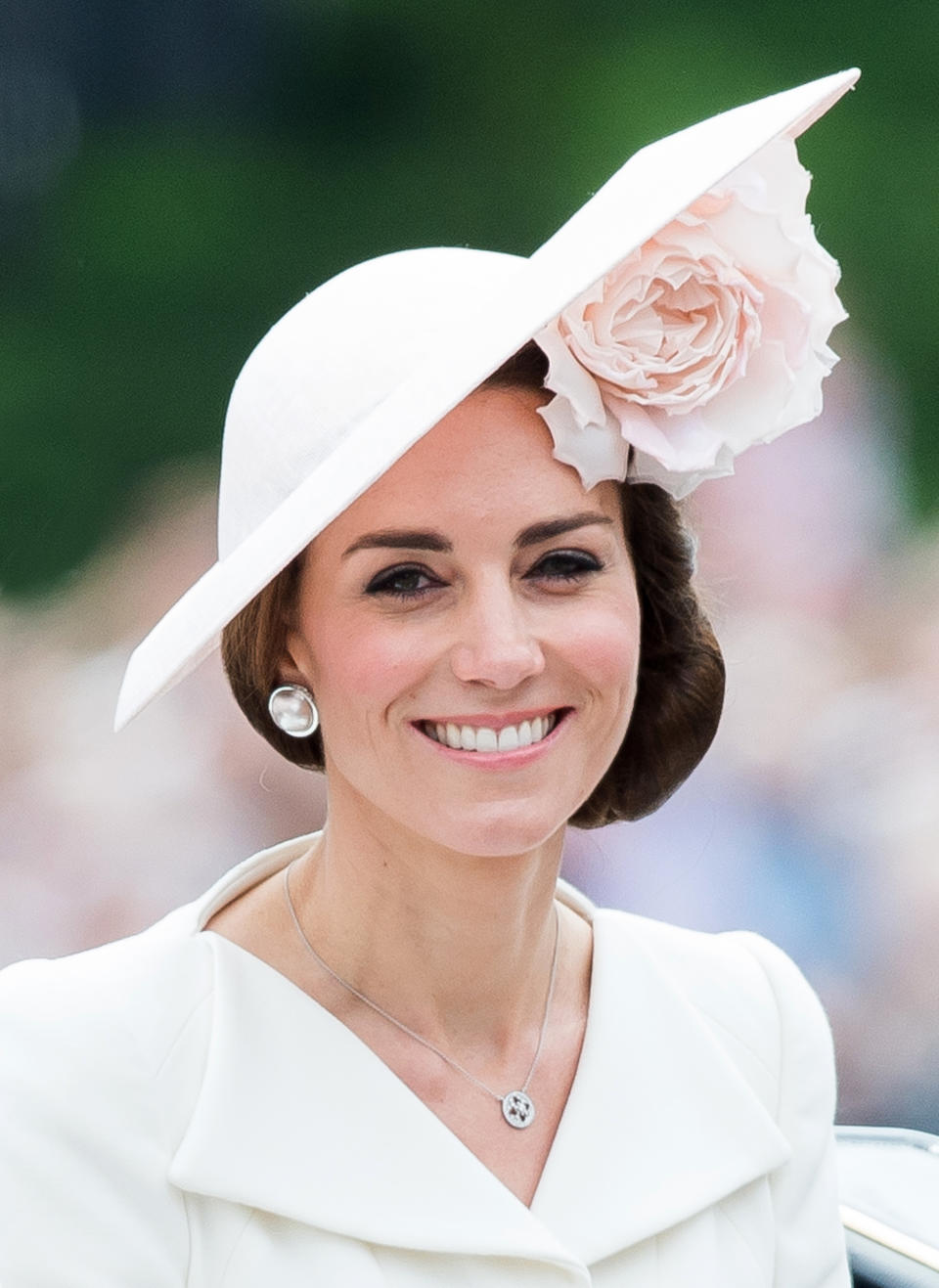 The Duchess of Cambridge at the Trooping the Colour in London in June 2016