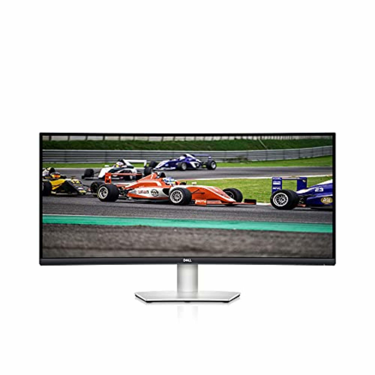 Dell S3422DW Curved Monitor - 34-inch WQHD (3440 x 1440) Display, 1800R Curved Screen, Built-in Dual 5W Speakers, 4ms Grey-to-Grey Response Time, 16.7 Million Colors - Silver (AMAZON)