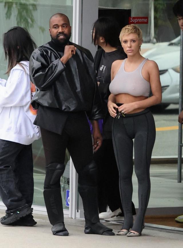 Kanye West treats pantsless wife Bianca Censori to a shopping trip