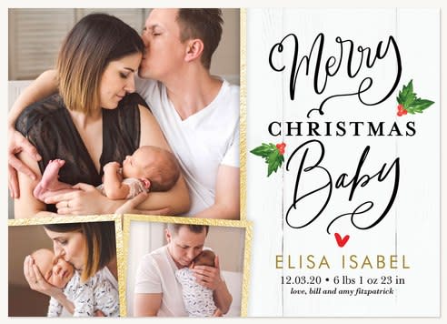 Baby Holiday Card (per Card)