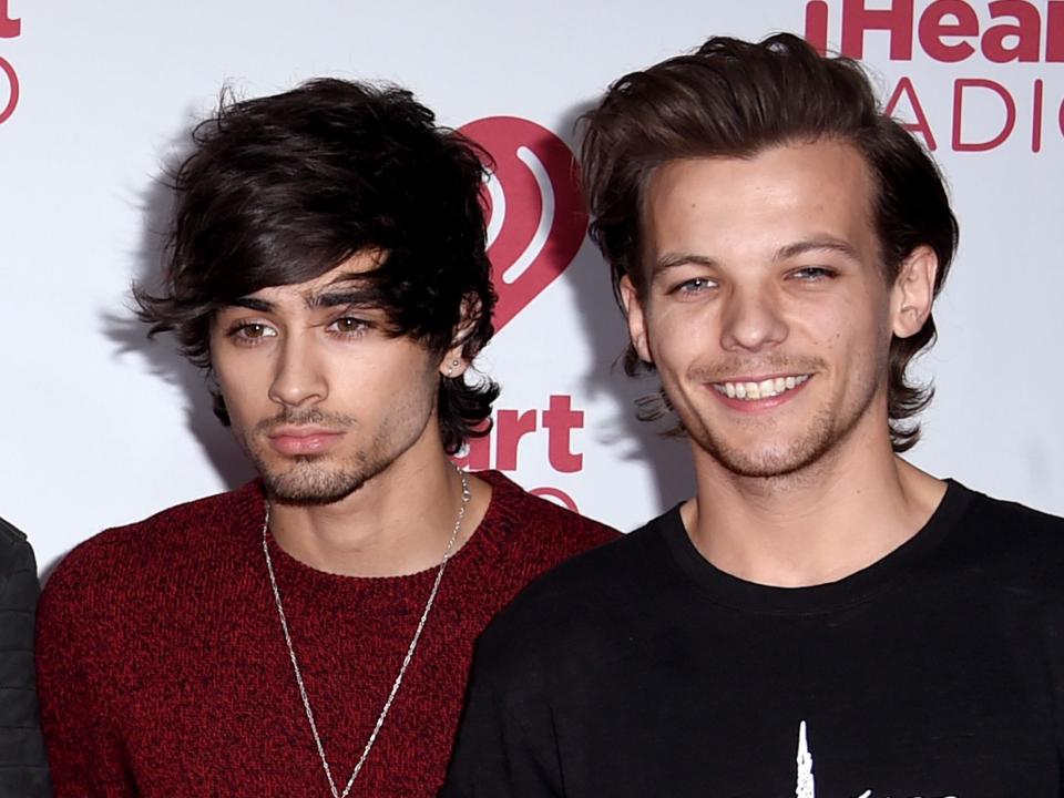 Louis Tomlinson Zayn Malik