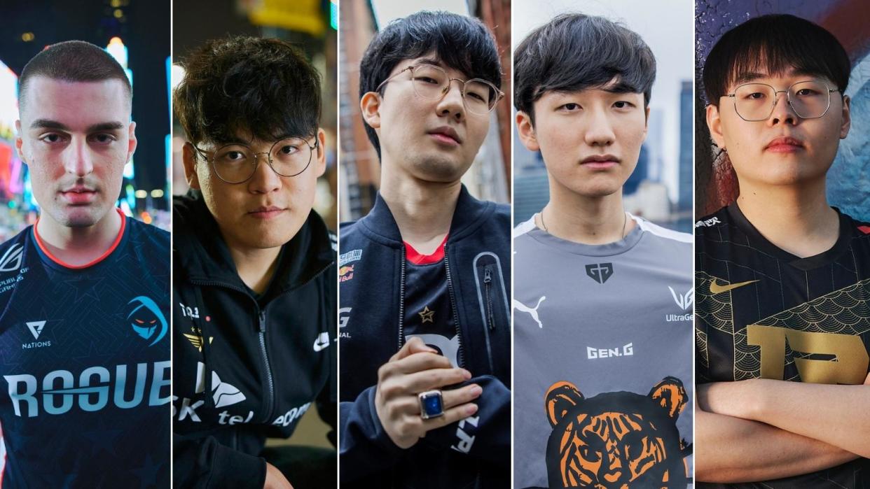 Rogue, T1, EDG, Gen.G, and RNG were among the eight teams that made it to the Knockout stage. (Photo: Riot Games)