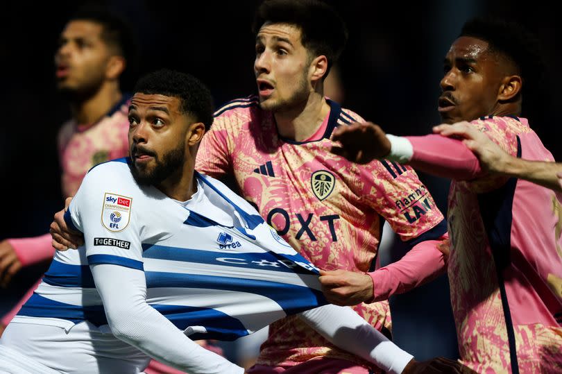 Ilia Gruev had a poor evening for Leeds United at QPR -Credit:Andrew Fosker/REX/Shutterstock