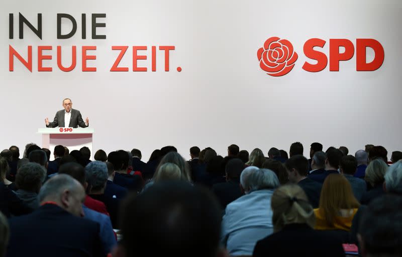 Social Democratic Party (SPD) meeting in Berlin