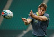 FILE PHOTO: Rugby World Cup - Australia Captain's Run