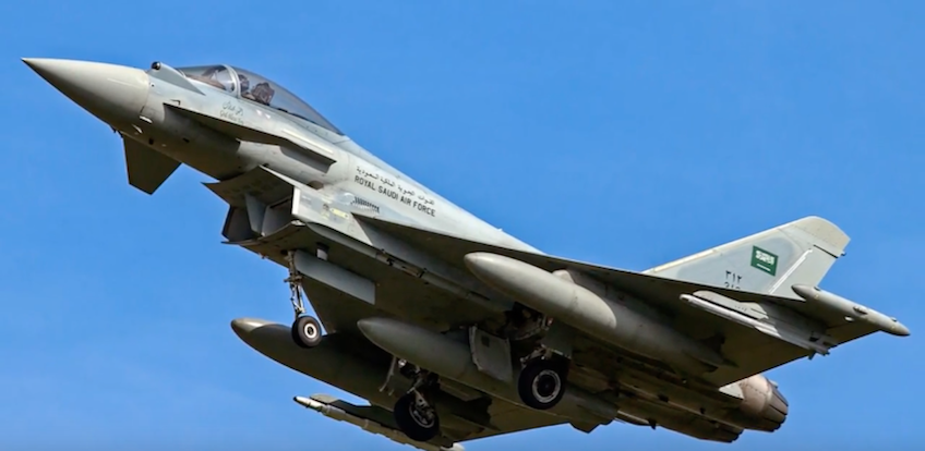 Royal Saudi Air force Eurofighter Typhoon