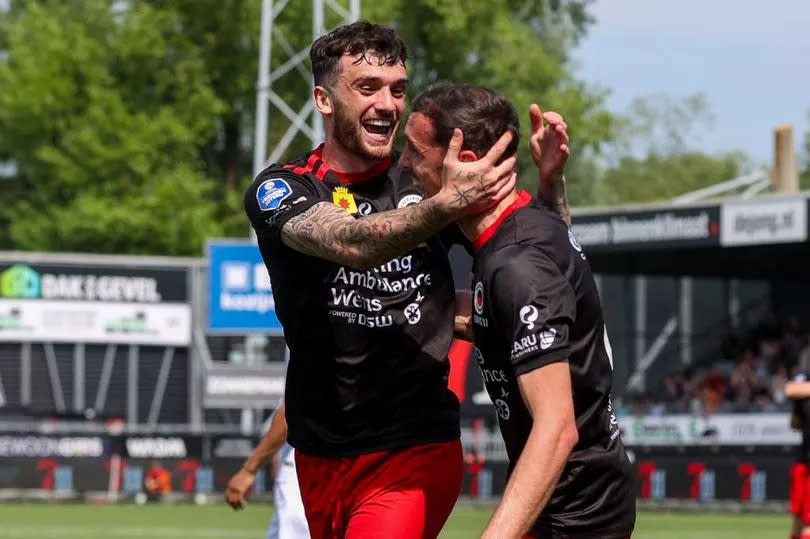 Troy Parrott contributed with a priceless double for Excelsior Rotterdam in their victory over Heracles