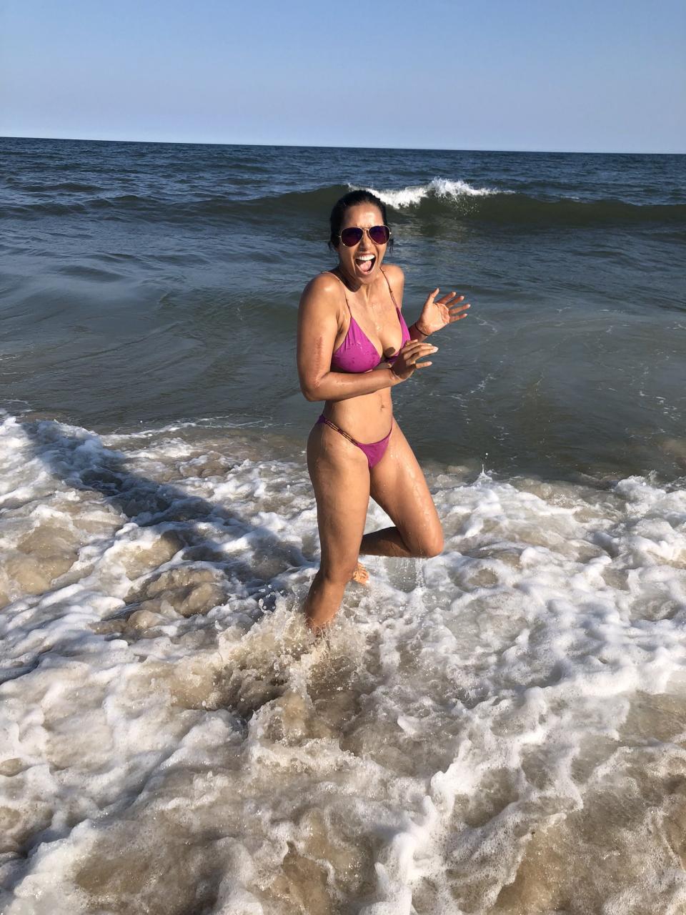 You Look 30 Padma Lakshmi Wows In 50th Birthday Bikini Snap