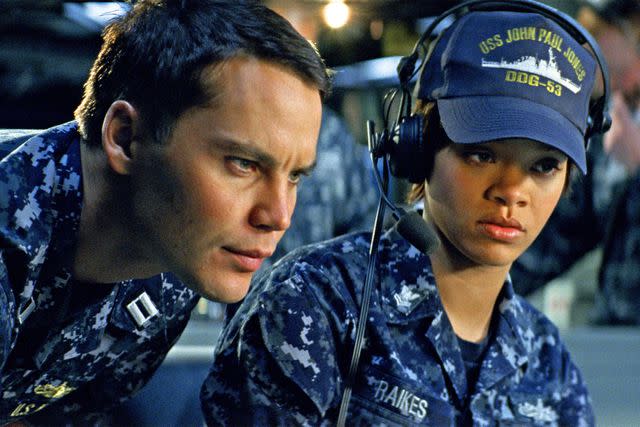 Universal Pictures/Everett Taylor Kitsch and Rihanna in 'Battleship'