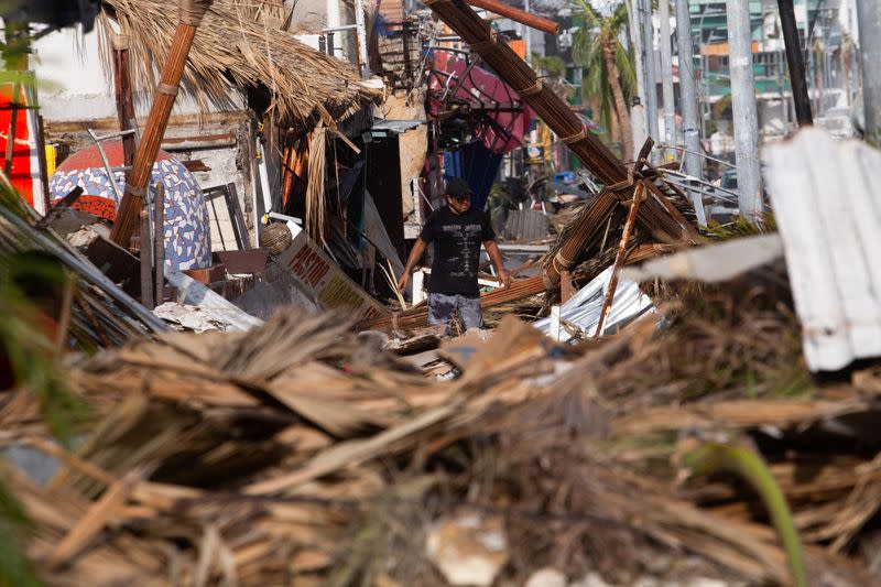 Aftermath of Hurricane Otis